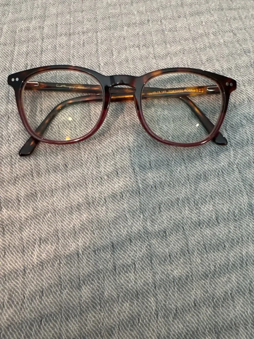 Ernest Hemingway H4812 Eyeglasses — Tortoise Rose, 49-19-140
